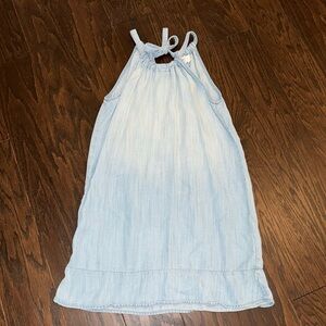Bella Dahl girls chambray dress size 10